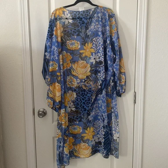 💙NEW Floral/Leopard Print Swim Coverups - Picture 5 of 5